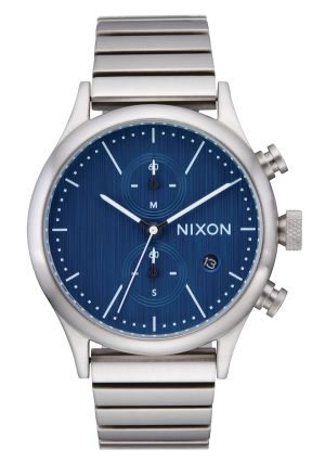 Station Chrono - Silver / Indigo