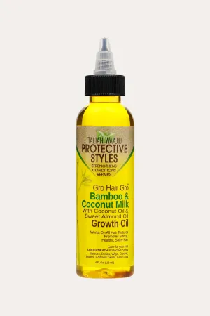 TALIAH WAAJID PROTECTIVE STYLES BAMBOO,BIOTIN & BASIL SWEET ALMOND OIL