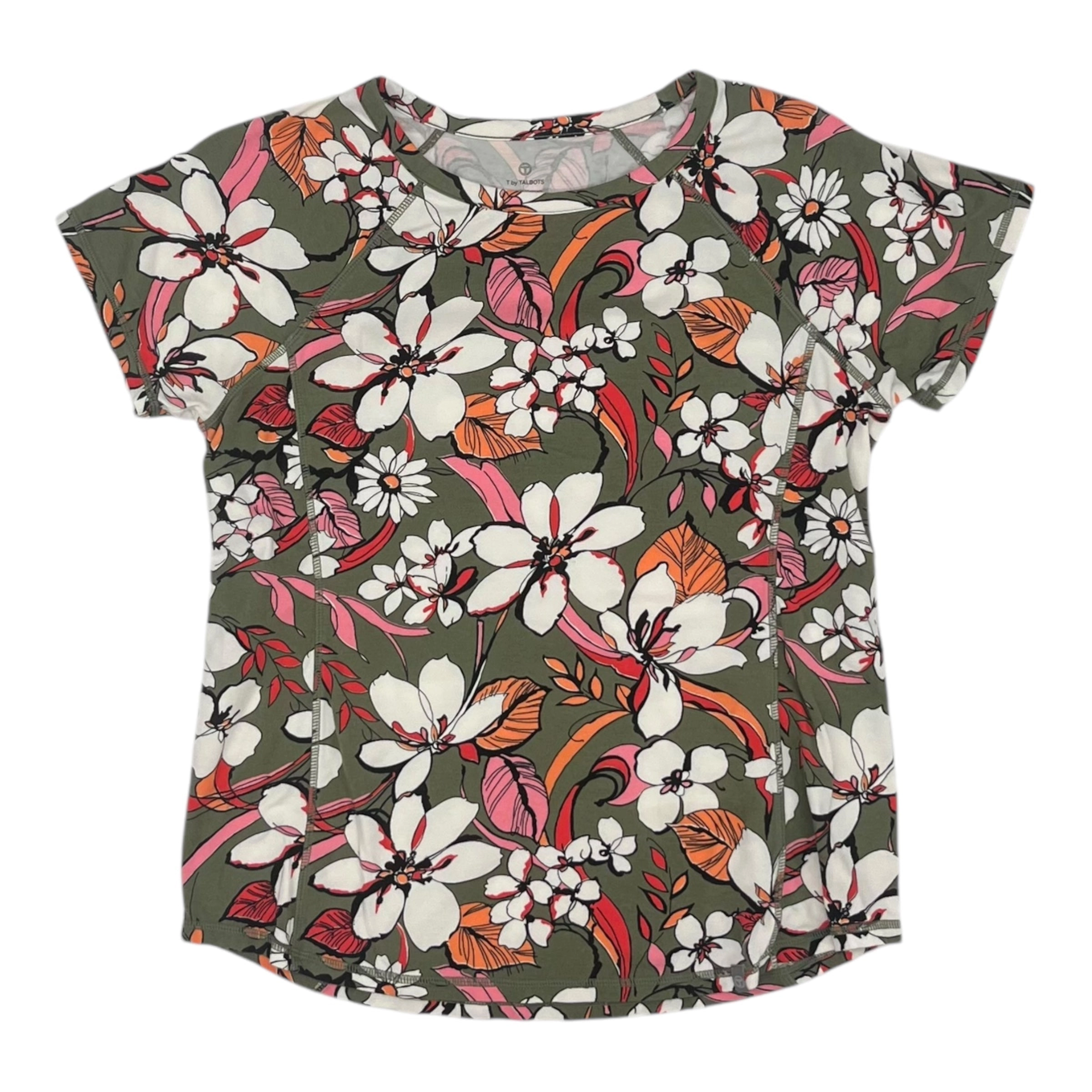 Top Ss By Talbots In Green, Size:Mp