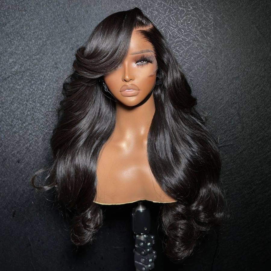 UK Shipping | WOWANGEL Skinlike Real HD Lace 13X6 Full Frontal Wig Body Wave