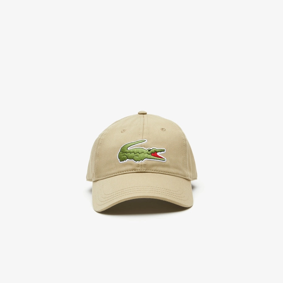Unisex Adjustable Organic Cotton Twill Cap Lion