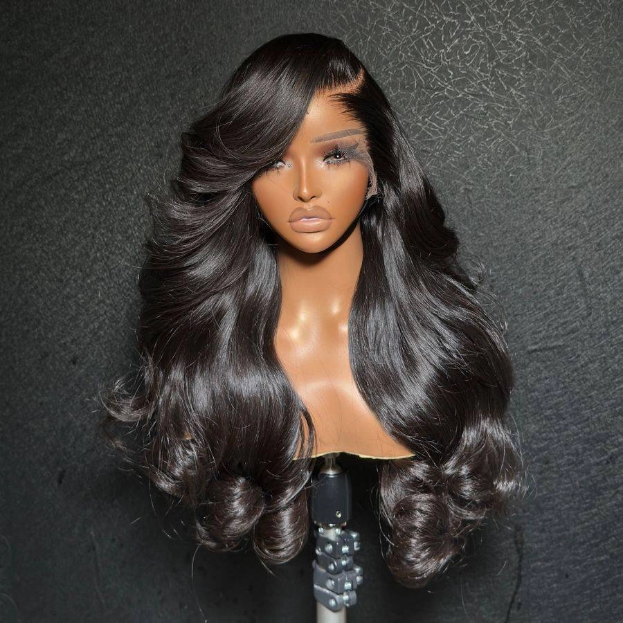 USA Shipping | WOWANGEL Skinlike Real HD Lace 13X6 Full Frontal Wig Body Wave