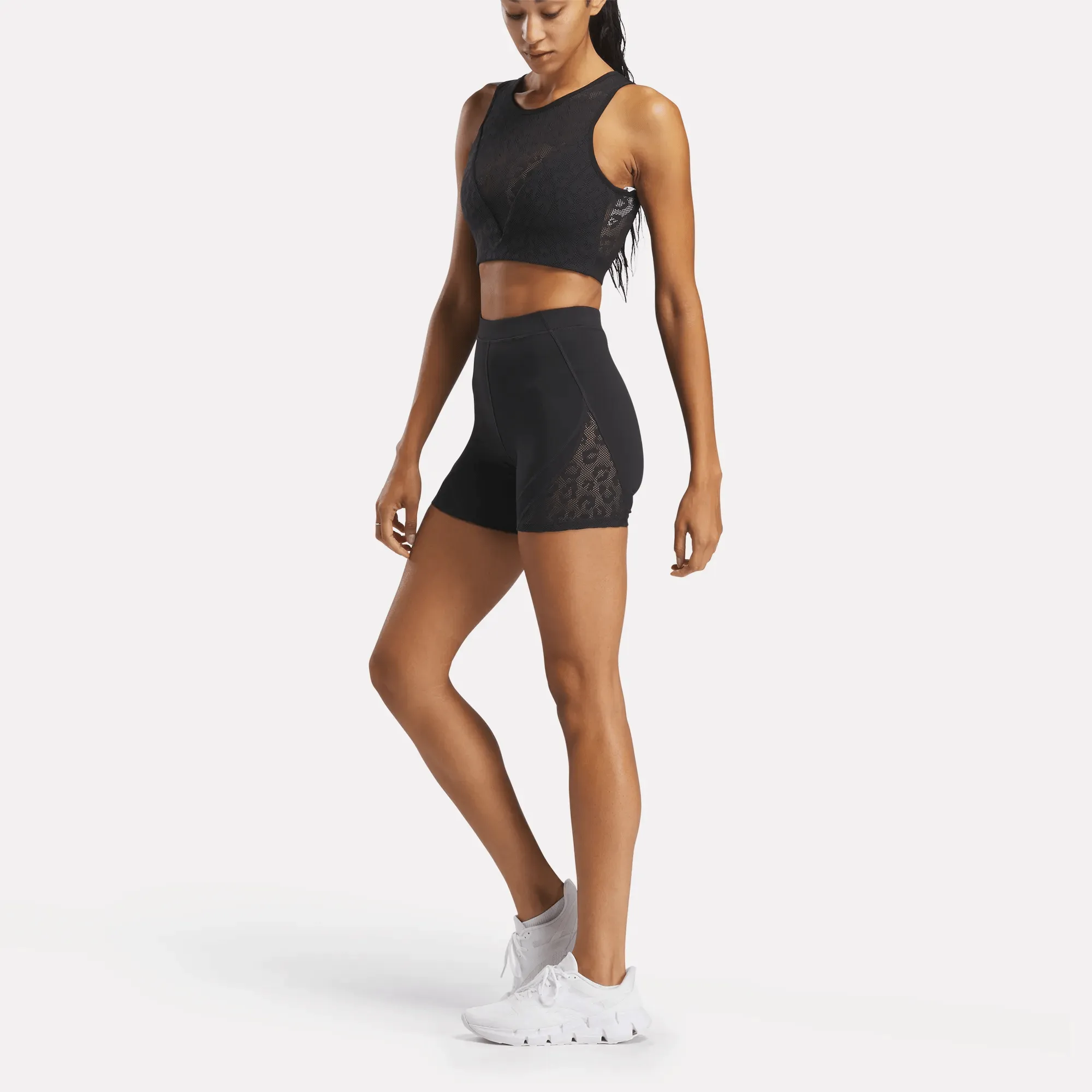 Women's Mesh High-Rise Bike Shorts 5"