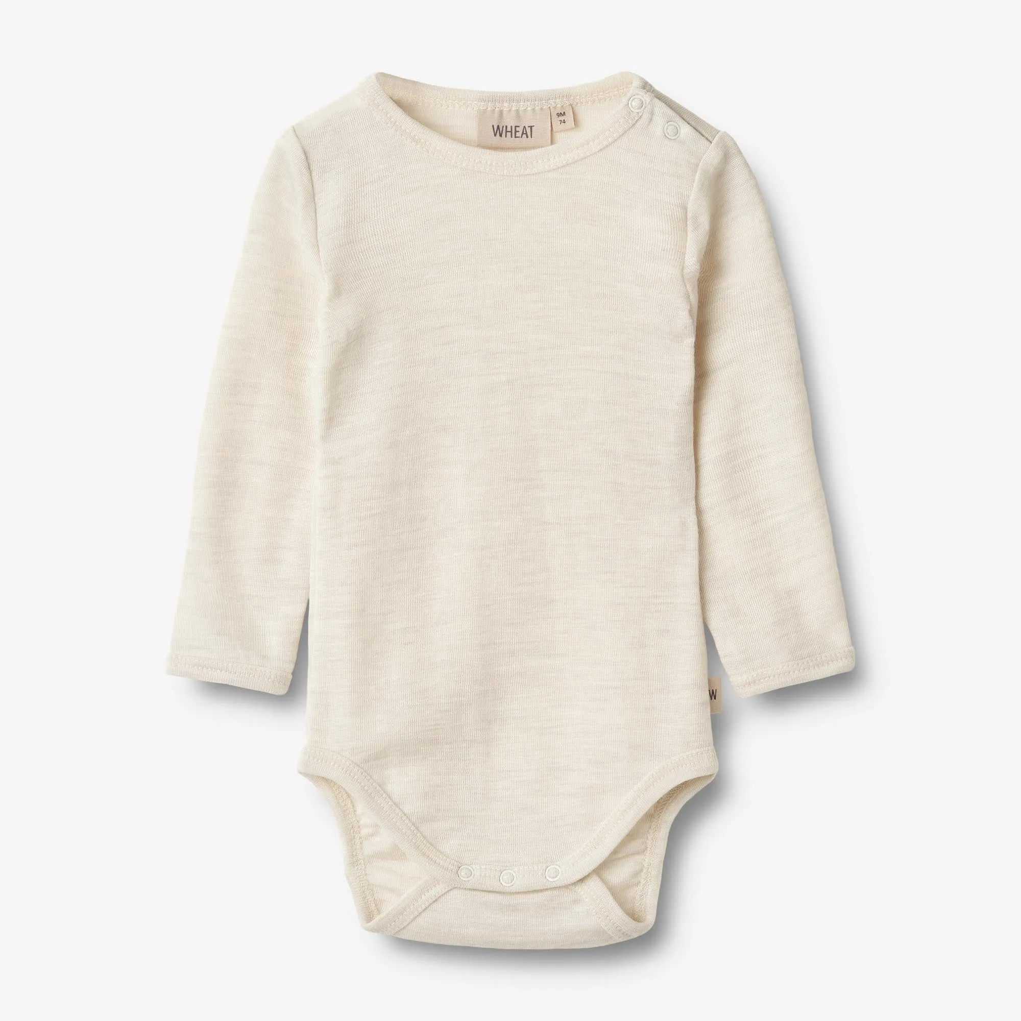 Wool Body L/S Lucca - eggshell melange