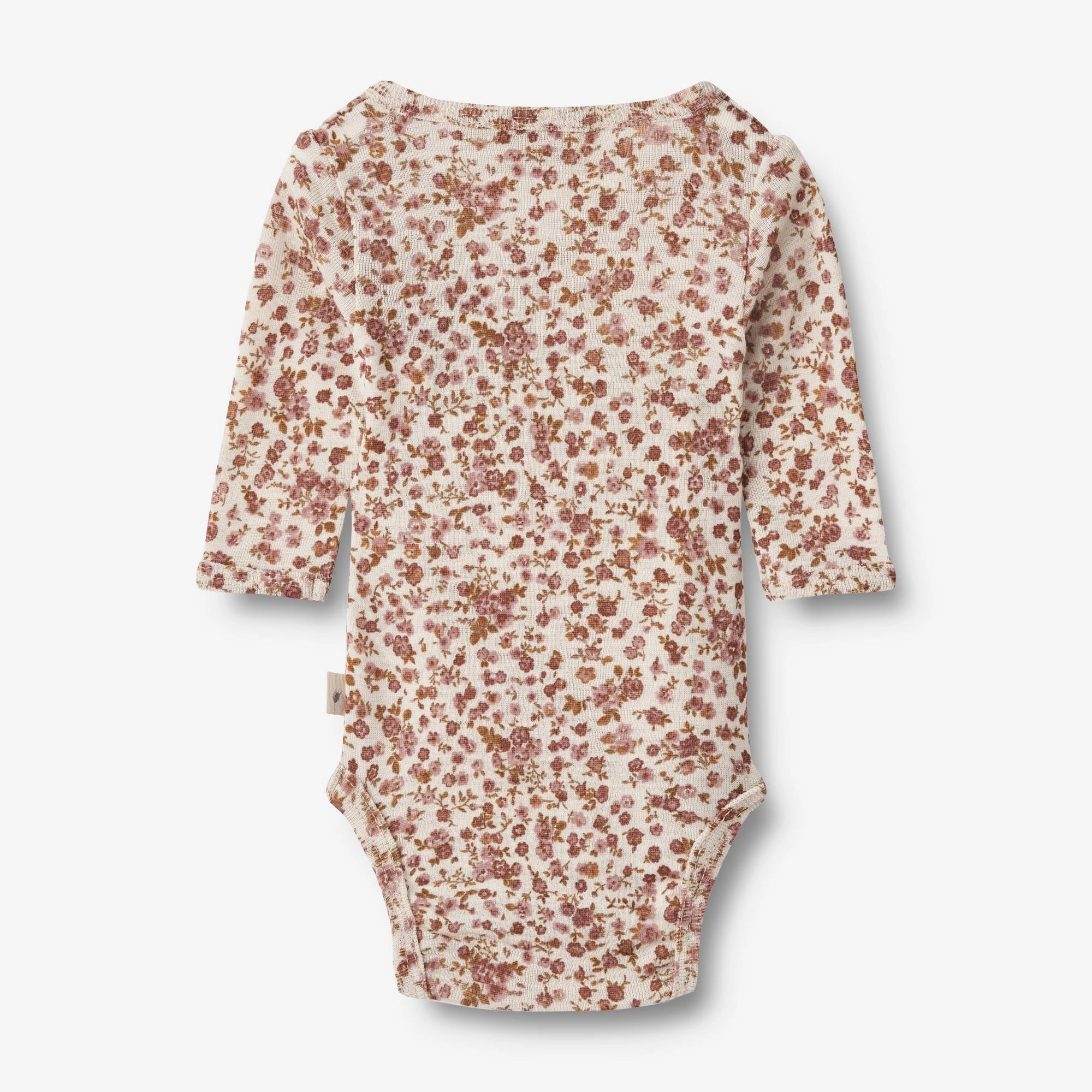 Wool Body L/S Willow - rose flowers
