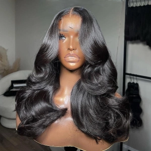 WOWANGEL 2X6 HD Lace Closure Wig Wear & Go Glueless Wig