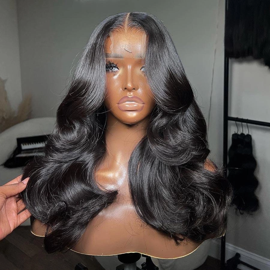WOWANGEL 2X6 HD Lace Closure Wig Wear & Go Glueless Wig