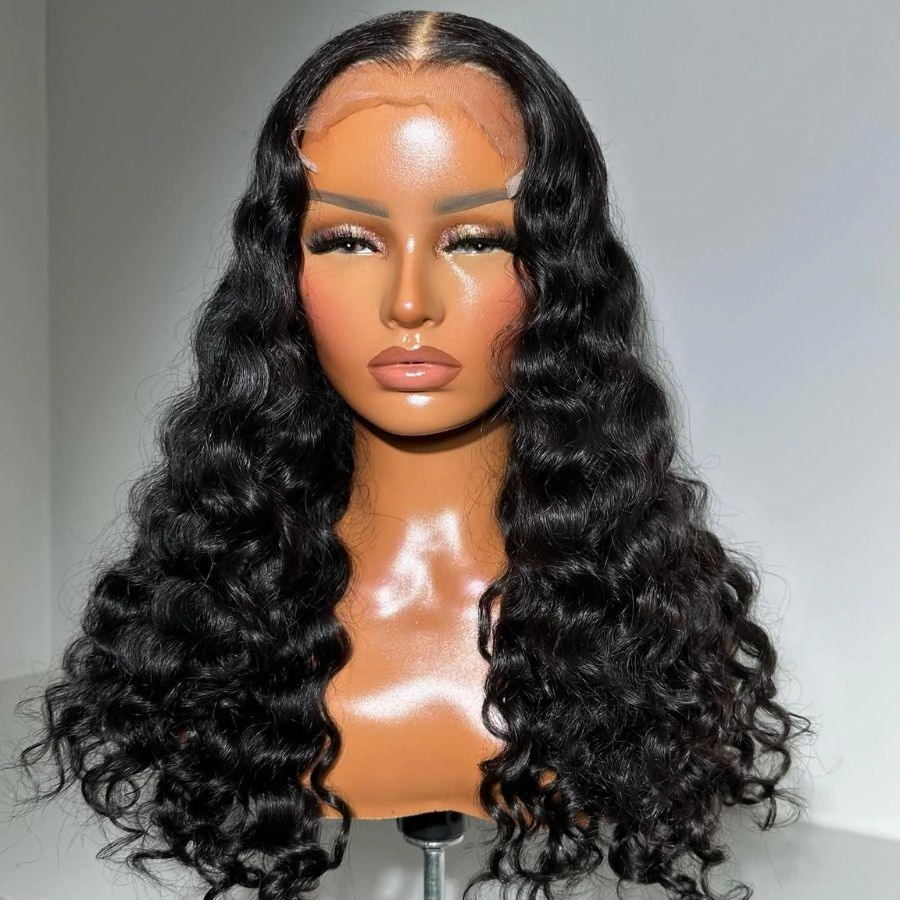 WOWANGEL Burmese Wave 6x6 Skinlike Real HD Lace Closure Wig Glueless Wig