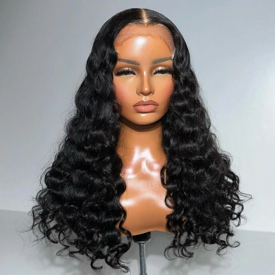 WOWANGEL Burmese Wave 6x6 Skinlike Real HD Lace Closure Wig Glueless Wig